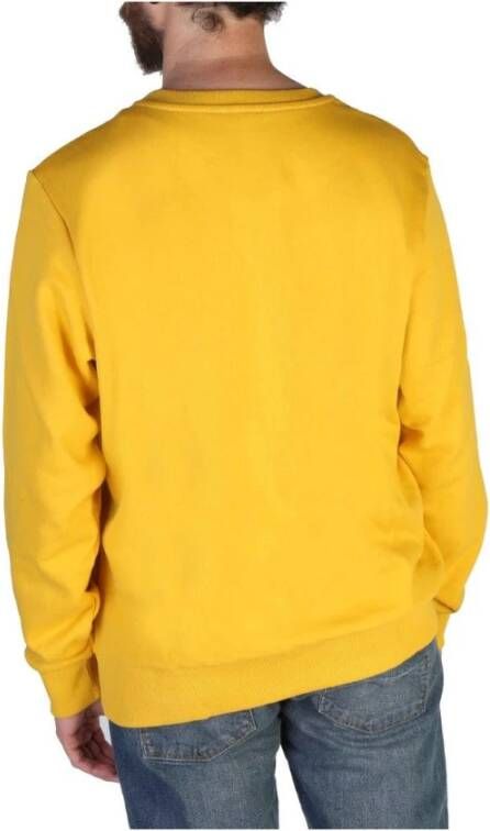 Diesel Veelzijdige Gele Sweatshirt voor Mannen Geel Heren