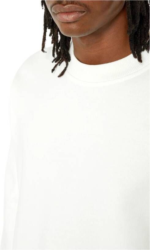 Diesel Sweatshirt Wit Heren
