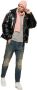 Diesel Grafische Print Heren T-shirt Katoen Gray Heren - Thumbnail 2