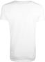 Diesel Wit Katoenen T-Shirt Korte Mouw Ronde Hals Logo Wit Heren - Thumbnail 4