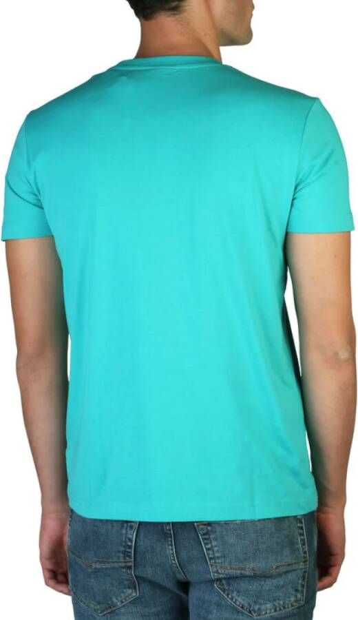 Diesel Heren Slim Fit Monochrome T-Shirt Blauw Heren