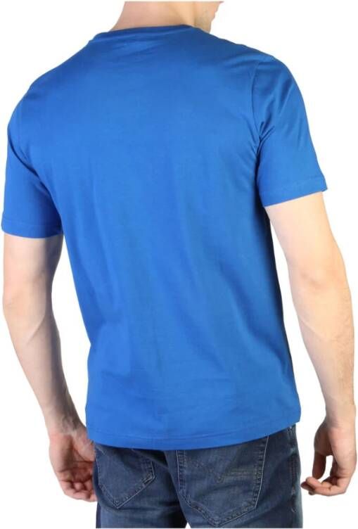 Diesel Katoenen T-shirt Herenmodel Blauw Heren