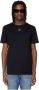 Diesel Basic Slim-Fit Biologisch Katoenen T-shirt Black Heren - Thumbnail 2