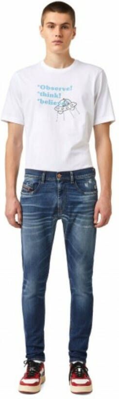 Diesel Broek Blauw Heren