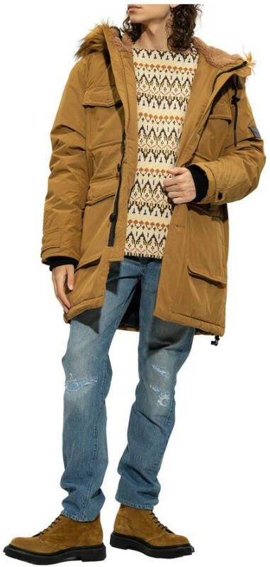 Diesel Parka Bruin Heren