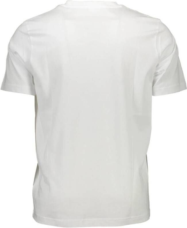 Diesel White T-Shirt Wit Heren
