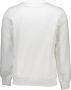 Diesel Knisperend Wit Bedrukt Katoenen Sweatshirt White Heren - Thumbnail 2