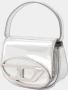 Diesel 1Dr-Xs-S Iconic mini bag in mirrored leather Gray Dames - Thumbnail 4