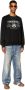 Diesel Zwart Katoenen Sweatshirt met Logo Print Black Heren - Thumbnail 3