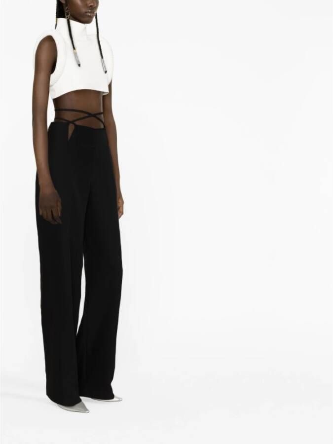 Dion Lee Chinos Zwart Dames