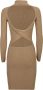Dion Lee Knitted Dresses Beige Dames - Thumbnail 2