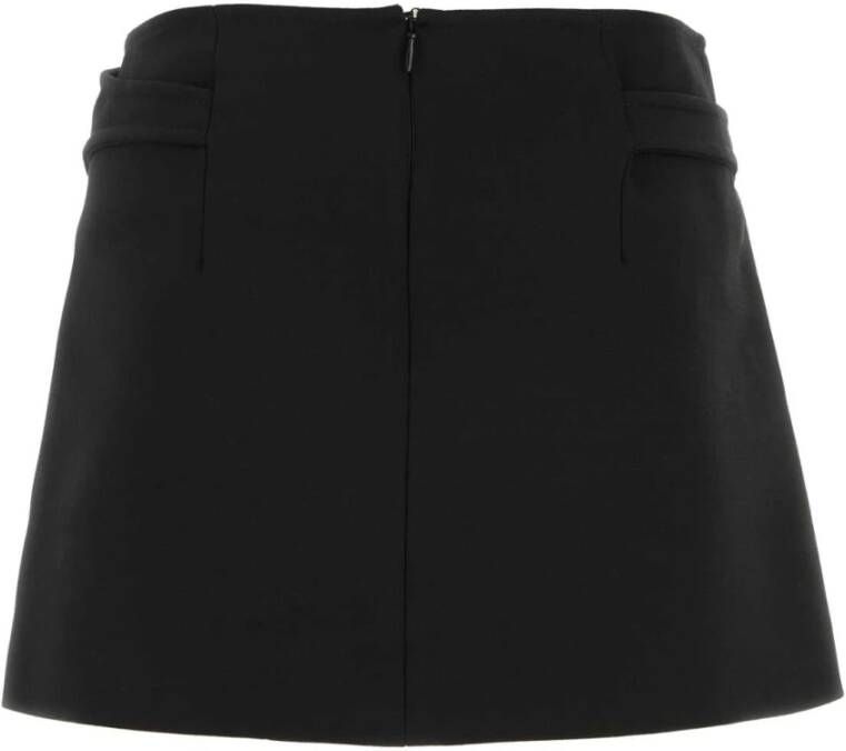 Dion Lee Short Skirts Zwart Dames