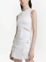 Dion Lee Sleeveless Tops Wit Dames - Thumbnail 2