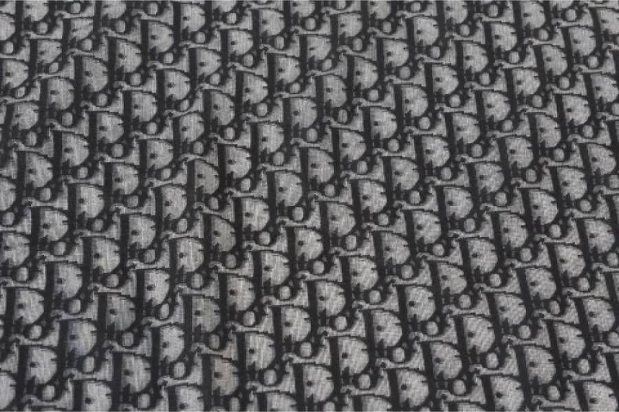 Dior Vintage Pre-owned Fabric scarves Blauw Dames