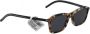 Dior Vintage Pre-owned Metal sunglasses Zwart Dames - Thumbnail 2