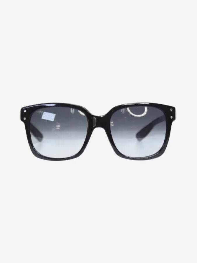 Dior Vintage Pre-owned Plastic sunglasses Black Dames