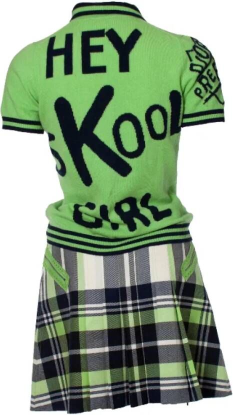 Dior Vintage Tweedehands Dres Groen Dames