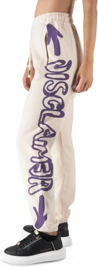Disclaimer Trousers Beige Dames