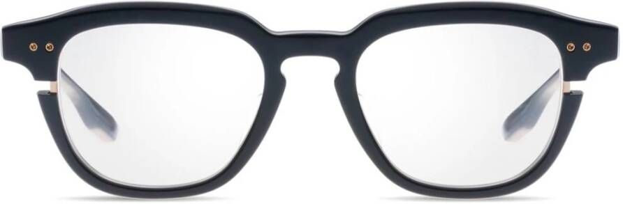 Dita Lineus Brillenmontuur Zwart Wit Goud Black Unisex