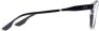 Dita Lineus Brillenmontuur Zwart Wit Goud Black Unisex - Thumbnail 2