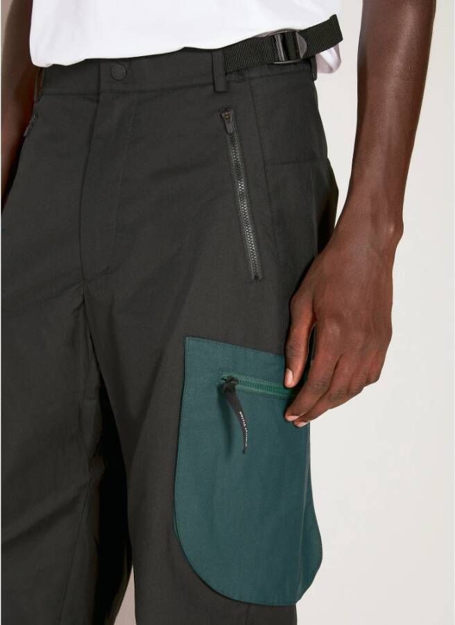 (Di)vision Cargo Broek met Contrastzak Zwart Heren