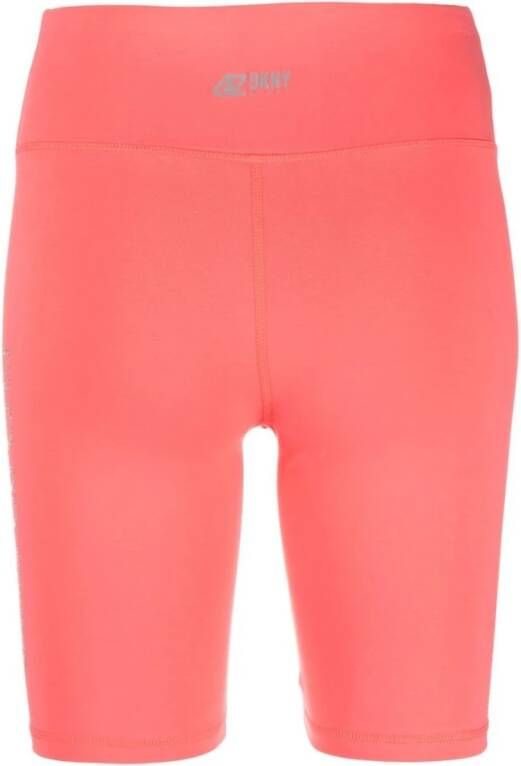 DKNY Active Pre Shorts Pink Roze Dames