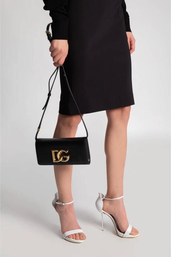 Dolce & Gabbana Crossbody zak Zwart Dames