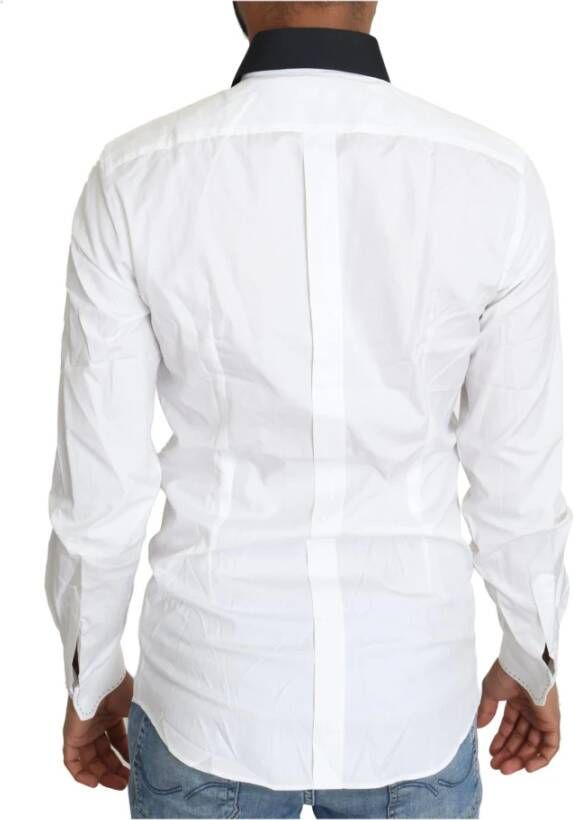 Dolce & Gabbana Authentiek wit overhemd gemaakt in Italië Wit Heren