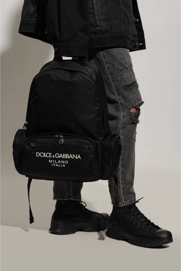 Dolce & Gabbana Rugzak Zwart Unisex