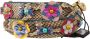 Dolce & Gabbana Python Bloemen Studs Schouderband Beige Dames - Thumbnail 2