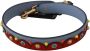 Dolce & Gabbana Blauwe Leren Schouderband voor Vrouwen Blue Dames - Thumbnail 2