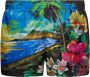 Dolce & Gabbana Maillot de bain à imprimé Hawai Taille: 5 Bestseller: 25 Zwart Heren - Thumbnail 5