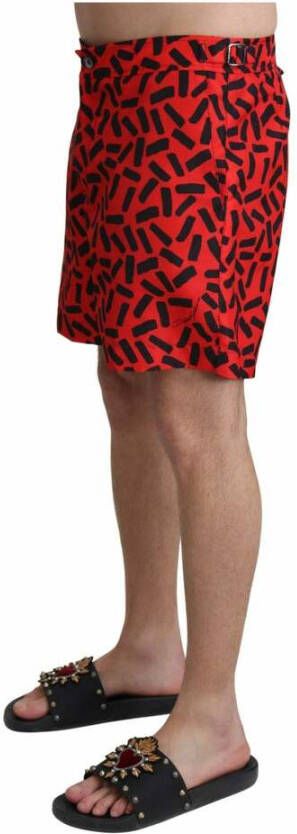 Dolce & Gabbana Beachwear Rood Heren