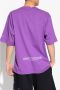 Dolce & Gabbana Bedrukt T-shirt Purple Heren - Thumbnail 3