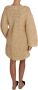 Dolce & Gabbana Beige Cardigan Crochet Knitted Raffia Sweater Beige Dames - Thumbnail 2