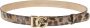 Dolce & Gabbana Luxe Leren Riem Brown Dames - Thumbnail 2