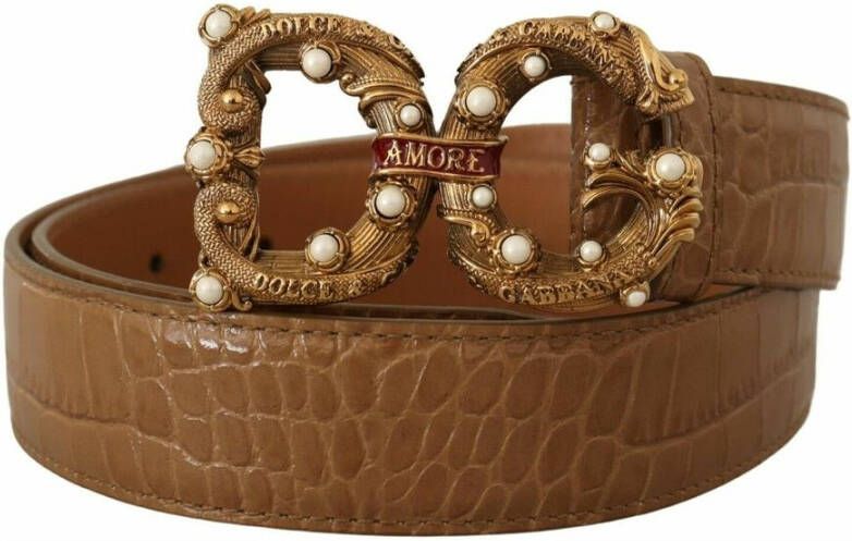 Dolce & Gabbana Belts Bruin Dames
