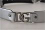 Dolce & Gabbana Metallic Zilveren Leren DG Logo Riem Grijs Dames - Thumbnail 5