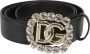 Dolce & Gabbana Logata Vit.liscio+Dg+O Riem Trendy Accessoire Black Dames - Thumbnail 2