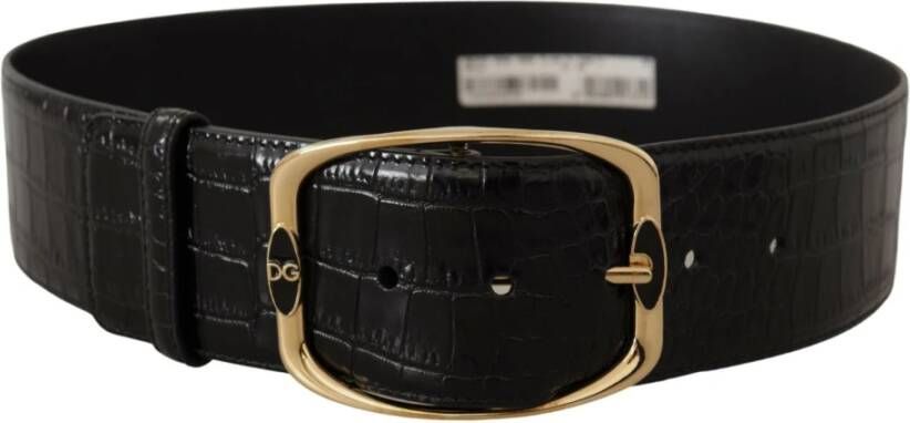 Dolce & Gabbana Belts Zwart Dames
