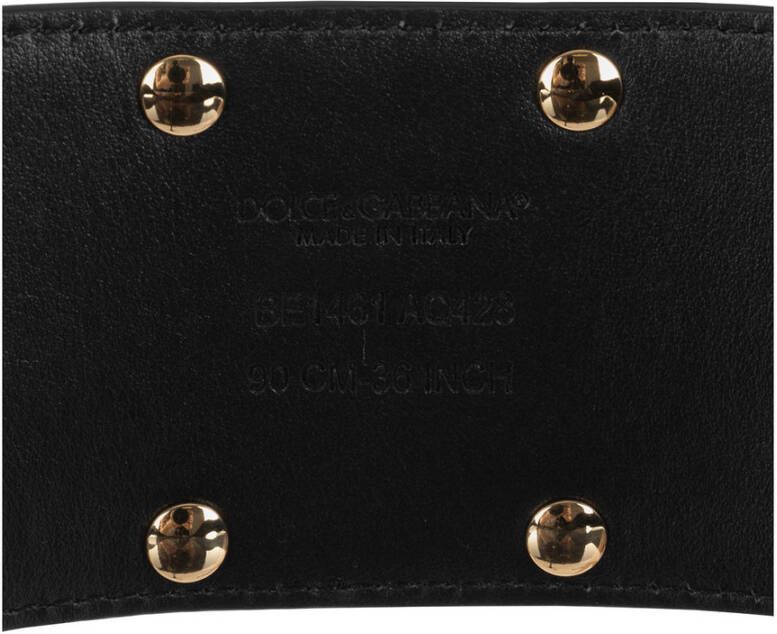 Dolce & Gabbana Belts Zwart Dames