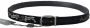 Dolce & Gabbana Elegante zwarte katoen-leren riem voor heren Black Heren - Thumbnail 3