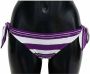 Dolce & Gabbana Gestreepte Bikini Broek Paars Wit Nieuw met labels Meerkleurig Dames - Thumbnail 2