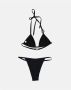 Dolce & Gabbana Verstelbare driehoeksbikini Black Dames - Thumbnail 4