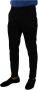 Dolce & Gabbana Black Brocade Skinny Formal Trouser Dress Pants Zwart Heren - Thumbnail 2