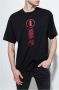 Dolce & Gabbana Zwarte Grafische Tee voor Mannen Black Heren - Thumbnail 2
