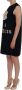 Dolce & Gabbana Zwarte Kristal Shift Jurk I AM A Princess Black Dames - Thumbnail 2