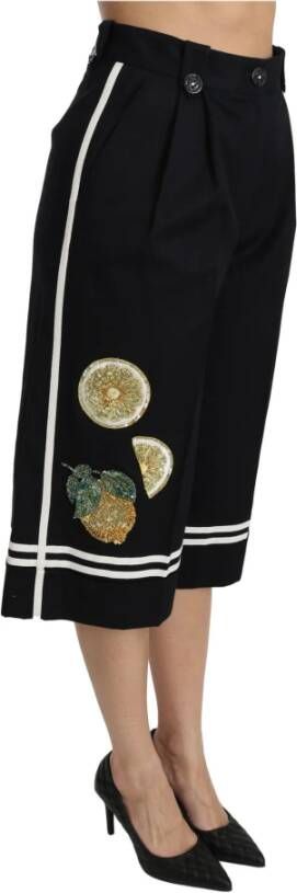 Dolce & Gabbana Lange korte broek Zwart Dames