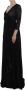 Dolce & Gabbana Black Ricamo Knitted Full Length Maxi Dress Zwart Dames - Thumbnail 2