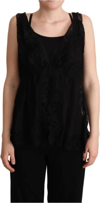 Dolce & Gabbana Blouse overhemd Zwart Dames